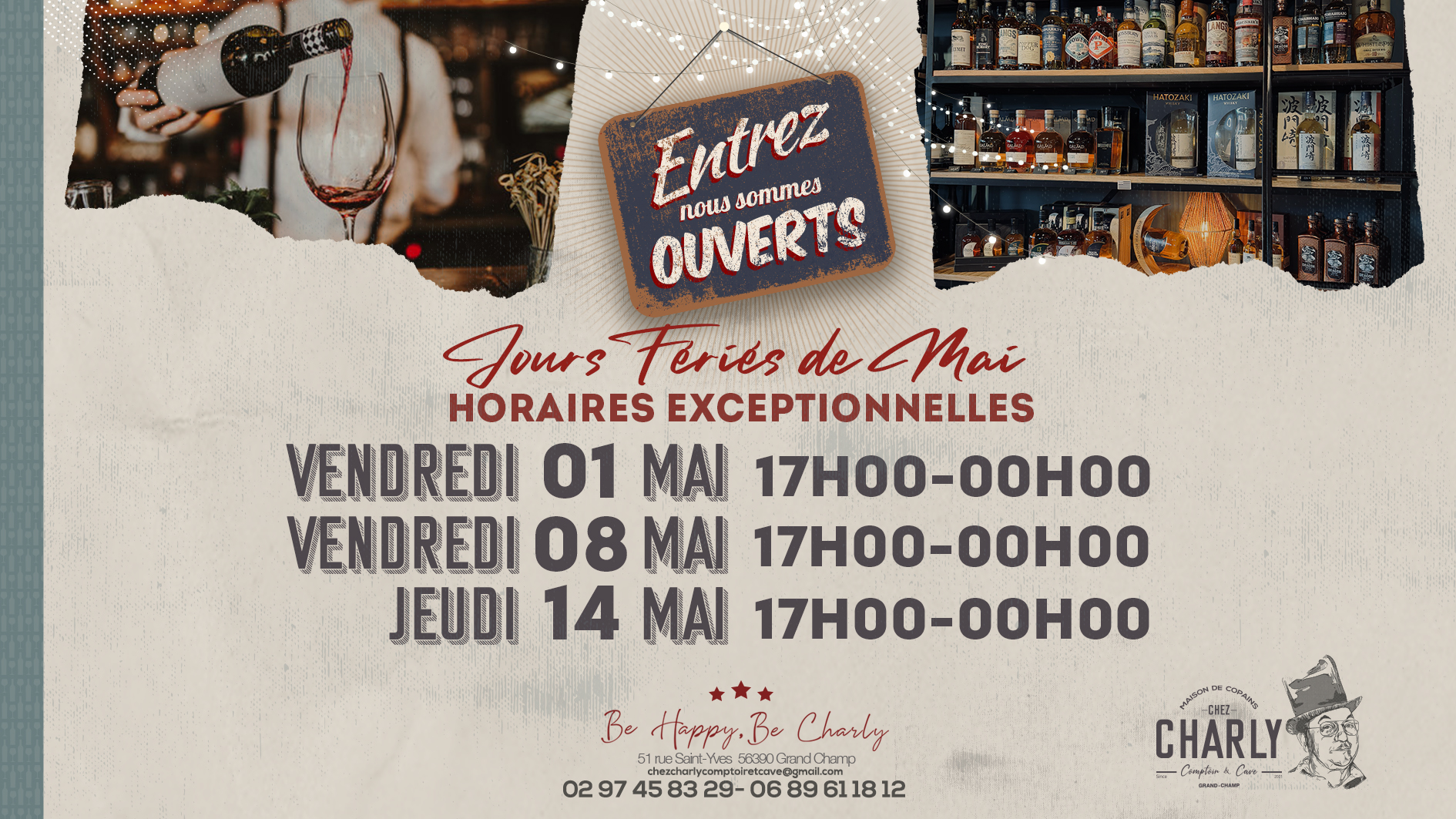 OUVERTURE MAI 2026
